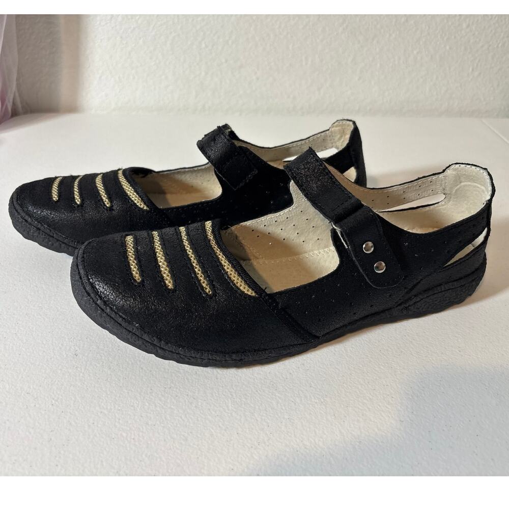 Bernie Mev NEW Size 11 (EU 42) Raizo Mary Jane Flats Strap Closure Comfort Shoes